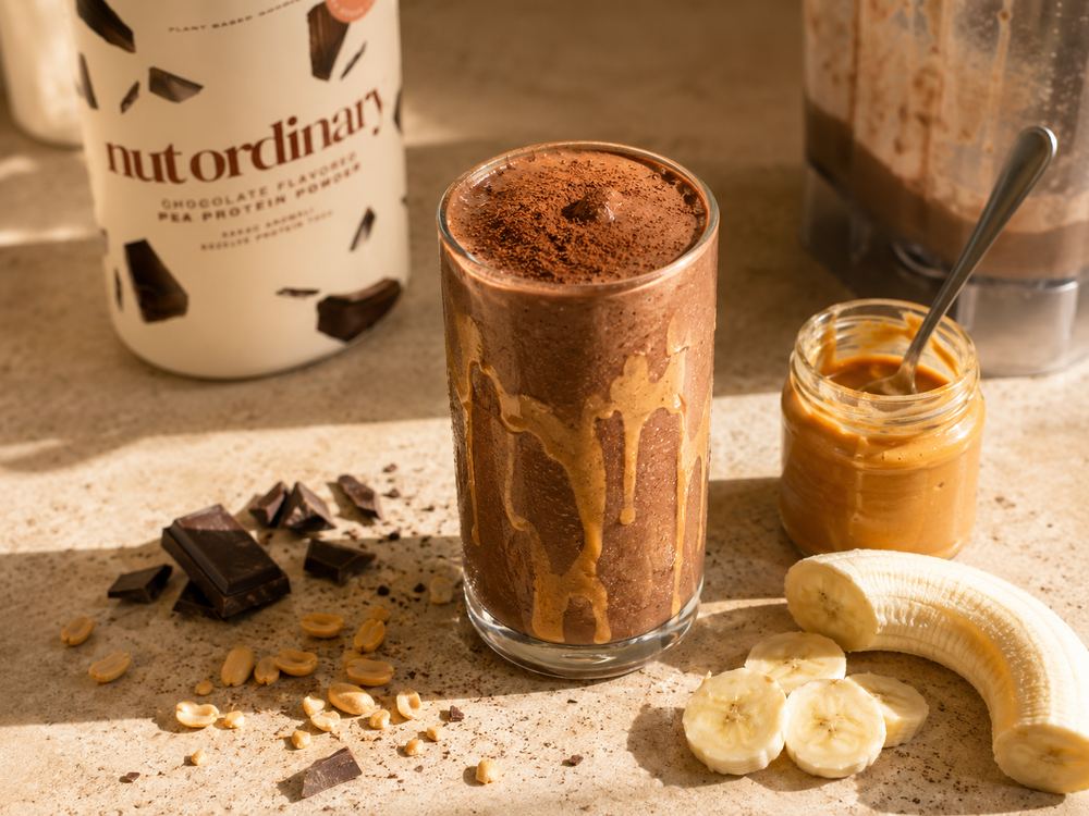 Çikolatalı Fıstık Ezmeli Shake