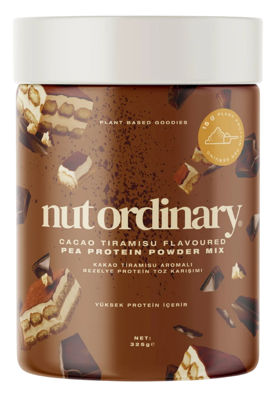 Kakao Tiramisu Aromalı Bezelye Protein Toz Karışımı (325 g)