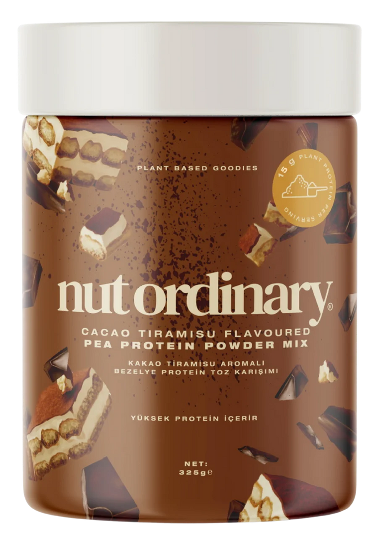 Kakao Tiramisu Aromalı Bezelye Protein Toz Karışımı (325 g)