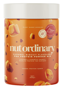 Karamelli Kurabiye Aromalı Bezelye Protein Toz Karışımı (325 g)