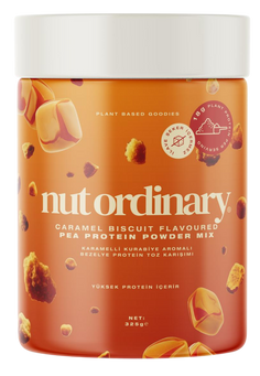 Karamelli Kurabiye Aromalı Bezelye Protein Toz Karışımı (325 g)