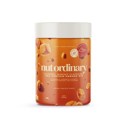 Karamelli Kurabiye Aromalı Bezelye Protein Toz Karışımı (325 g)